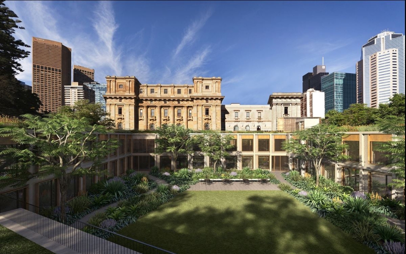 Parliament House Remediation Office Accomm_courtesy of Peter Elliott Architecture